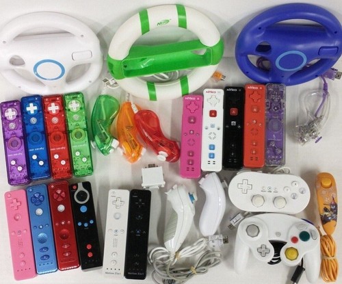 Wii remotes - remotes, nunchucks