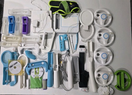 Wii gaming accessories lot - gaming,