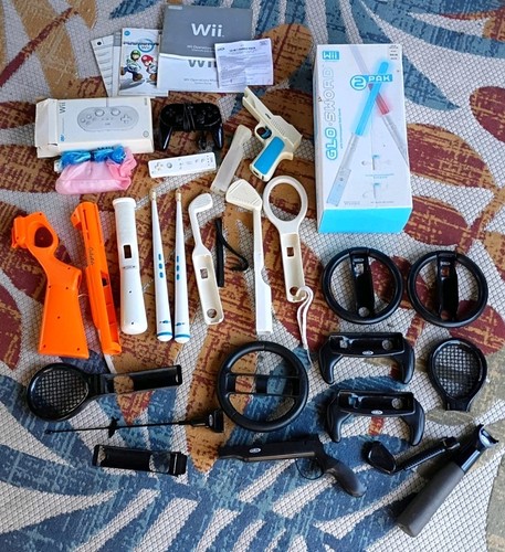 Nintendo wii accessories lot - accessories,